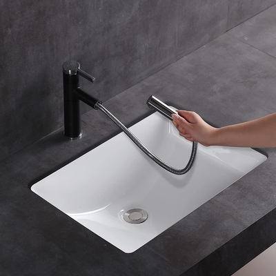 Sleek Lines And Soft Curves Wholesale Undermount Ceramic Basin Sink