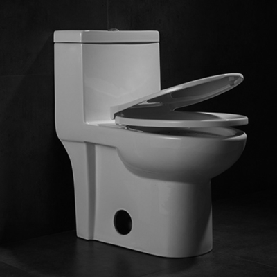 American Standard Cosette Dual Flush Elongated One Piece Toilet In White 1.28 Gpf