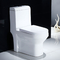 Glaze Inside Porcelain One Piece Elongated Toilet For Small Space