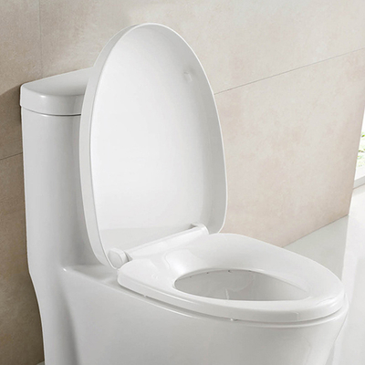 Floor Mounted Elongated Bathroom Toilets With Clean Lines And Low Profile