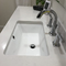Glazed Ada Bathroom Sink Easy For Undercounter Installation Rectangle Shape Wash Basin