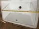 Glazed Ada Bathroom Sink Easy For Undercounter Installation Rectangle Shape Wash Basin