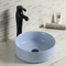 Ceramic Round Matte Black Bathroom Vessel Sink
