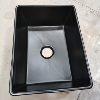 24 Inch Farmhouse Kitchen Sink Drop In Straight Sidewalls Apron Front