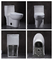 28inch Siphonic One Piece Toilet Comfort Height Elongated Hotel Bathroom