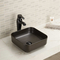15.16&quot; Square Countertop Bathroom Sink With Tap Hole Scratch Resistant Rugged