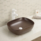 Not Breeding Bacteria Above Counter Bathroom Wash Basin Pink Easy Clean Ceramic Sink