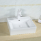 Integral Molded Counter Top Bathroom Sink 500 X 350mm Square Vessel Sink