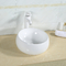 Space Saving Ceramic Counter Top Bathroom Sink Sanitary Ware White Or Black Wash Basin