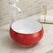 Oval Above Counter Basin Handmade Ceramic Sinks Sanitary Basin Bathroom
