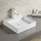 Solid Counter Top Bathroom Sink 16 Inch Philosophy Square Hand Basin