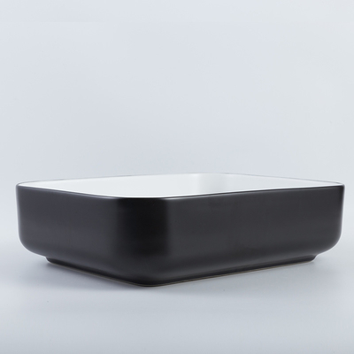 High-Gloss Finish Rectangular Wash Basin Price Durability Custom Vessel Sinks