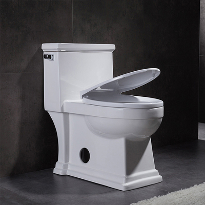 4.8l American Standard Right Height Elongated Toilet One Piece Floor Mounted