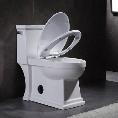 4.8l American Standard Right Height Elongated Toilet One Piece Floor Mounted