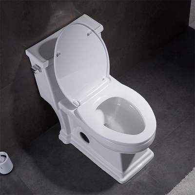 4.8l American Standard Right Height Elongated Toilet One Piece Floor Mounted