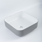 Non-Leakage Square Ceramic Bathroom Sink No Seams Retro Grey Wash Basin