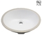 Rectangular Glazed Ceramic Undermount Bathroom Vanity Sink 3 Layered 400mm