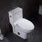 Dual Flush Elongated One Piece Toilet With Soft Closing Seat 1.28gpf/4.8lpf