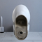 Elongated Compact Ada Toilet 19 Inches Powerful Punch Syphon Standard Height