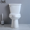 S-trap 300mm elongated two piece toilet syphon flush Ceramic Smooth Sided