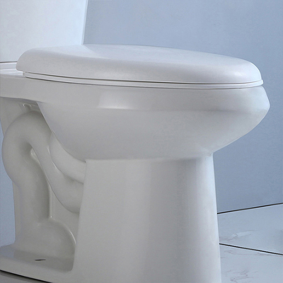 Elongated Two Piece Wall Mounted Toilet Comfort Height 2 Piece Water Closet