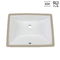 Stains Resistant Ada Bathroom Sink 17&quot; Rectangular Undermount Bathroom Sink 500mm